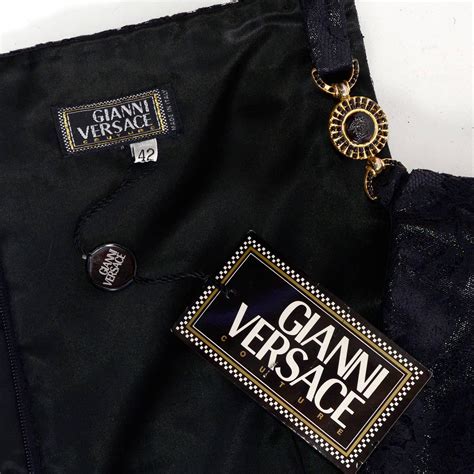 gianni versace tag|vintage versace tags.